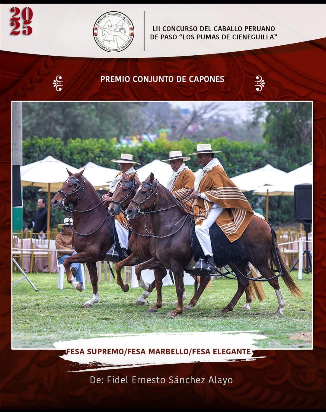 fidel sanchez premio capones