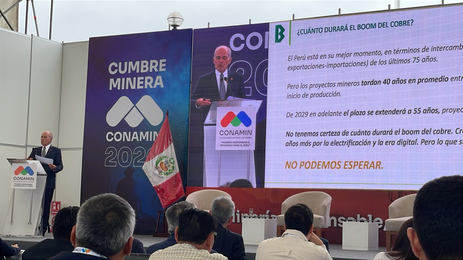 Congreso Nacional de Mineria 2026 fidel sanchez