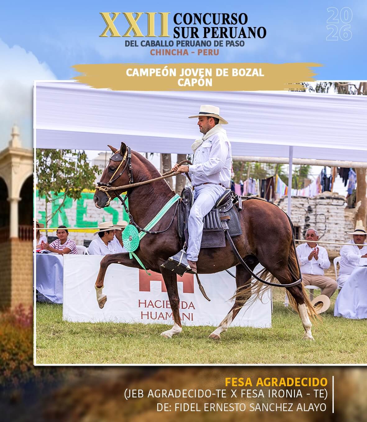 fidel sanchez alayo campeon 2026