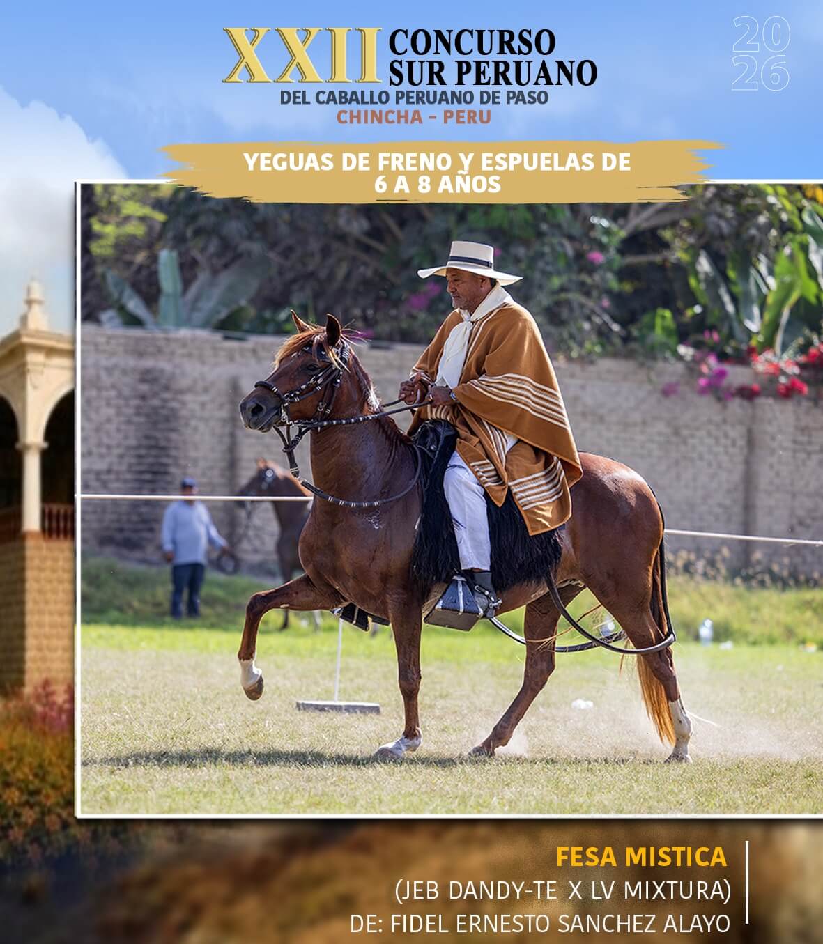 fidel sanchez alayo premio chincha 2026